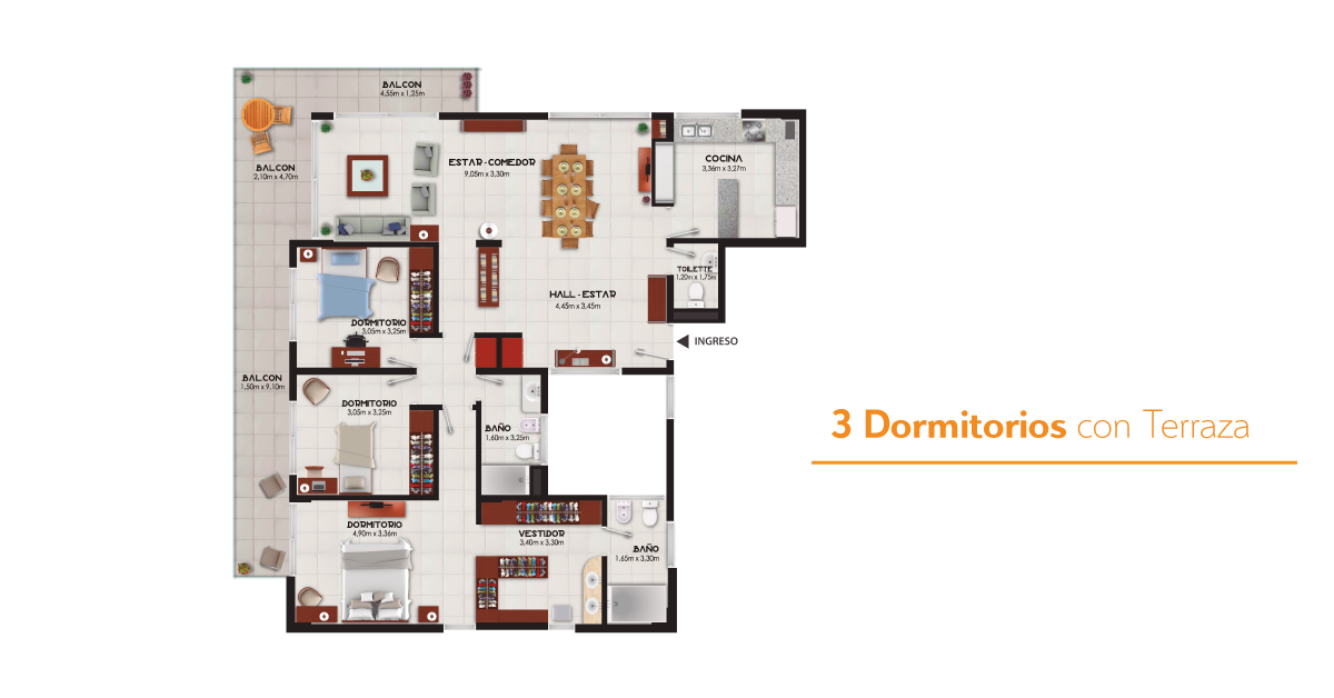Carranza-Malvinas-3Dorm